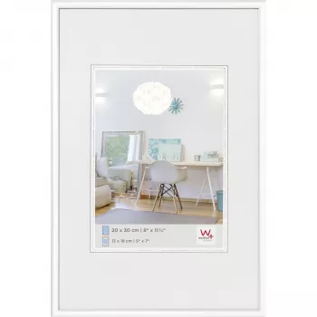 Walther Design New Lifestyle 20x30 okvir za fotografije plastika bel 13x18 cm