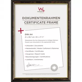 WALTHER Smell DIN A4 plastičen registrator oreh JD130N