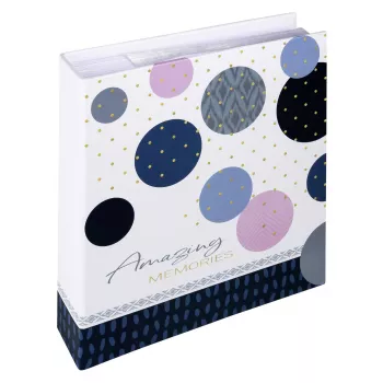Walther ME-487-L Amazing Memories Blue foto album 13x18 cm 200 fotografij