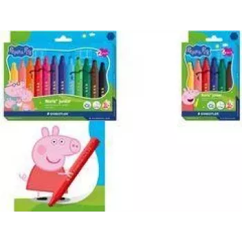 STAEDTLER Noris Junior flomastri Peppa Pig 6 barv