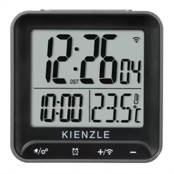 KIENZLE digitalna budilka Square črna