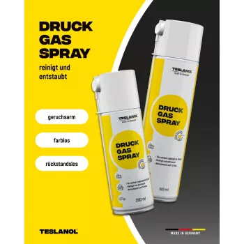 Teslanol razpršilo s stisnjenim zrakom 400ml za elektroniko