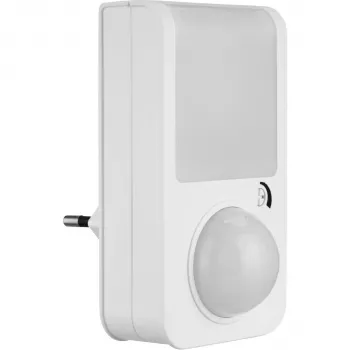 REV LED stenska vtična svetilka z zaznavalom gibanja 2,5 W bela