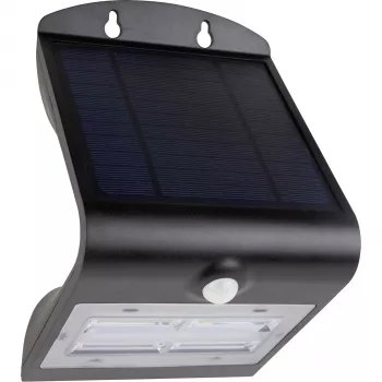 REV solarni LED metulj s senzorjem gibanja 3,2W črn