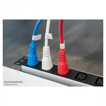 KABELMEISTER podaljševalni napajalni kabel IEC C14 na C13, moder, 1,0 m, 1,00 mm², 10 A, 250 V