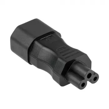 Kabelmeister napajalni adapter kabel C14 na C5 0,2m črn