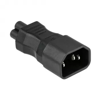 Kabelmeister napajalni adapter kabel C14 na C5 0,2m črn