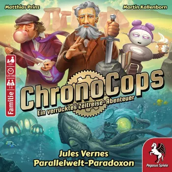 Pegasus Spiele ChronoCops - Jules Vernov vzporedni svet paradoks