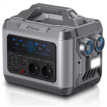 Fantec PGS-1200 prenosna elektrarna in solarni generator 1200W 1200Wh LiFePO4