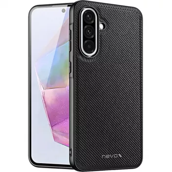 Nevox StyleShell NYLO zaščitni ovitek za Samsung Galaxy A37 5G, črn (2604)
