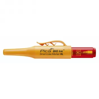 PICA Big Ink marker za globoke luknje 2,0 - 4,0 mm rdeč