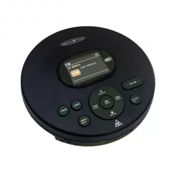 Reflexion PCD540DAB/BK prenosni CD-predvajalnik z radiem DAB+, predvajanjem MP3, črn