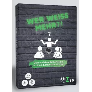 ANZEN - KDO VE VEČ?! - igra s kartami