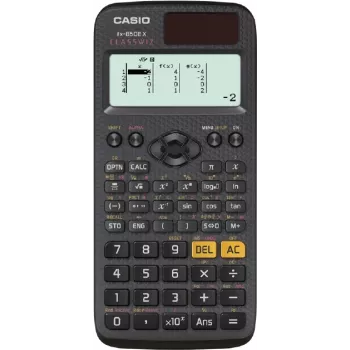 Casio FX-85DE X ClassWiz znanstveni kalkulator črn s trdim ohišjem