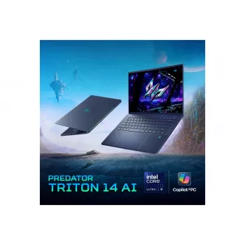 Acer Predator Triton 14 AI PT14-52T-987D Copilot+ PC 14,5 inch WQ2.8K OLED Touch 120Hz prenosni računalnik, Intel Core Ultra 9 288V, 32GB RAM, Windows 11 Home