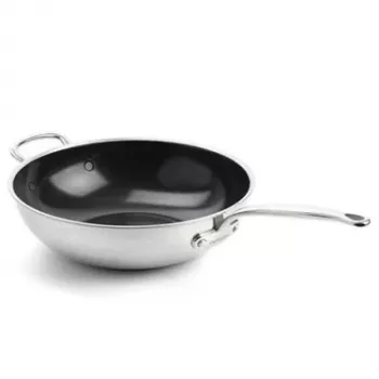 GreenPan Premiere wok 30 cm nerjavno jeklo