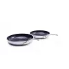 GreenPan Barcelona Pro 2-delni set ponv za cvrtje 24+28 cm črn