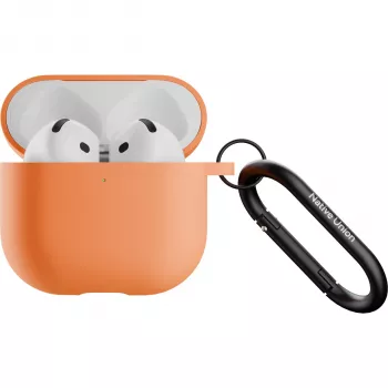 Native Union Active Case silikonski zaščitni ovitek za AirPods 4 (marelična)