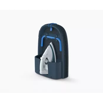 Joseph Joseph Pocket Plus zložljiva namizna likalna deska z naprednim prevlekom, modra