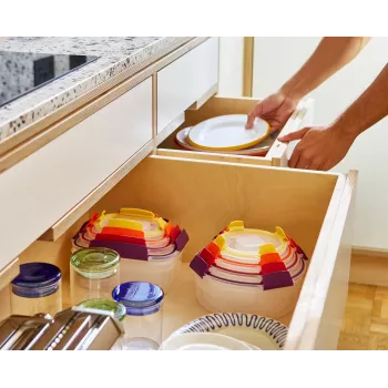 Joseph Joseph Nest Lock 8-delni mešani set posod za živila
