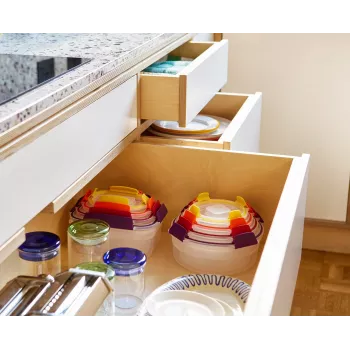 Joseph Joseph Nest Lock 4-delni set večbarvnih okroglih posod