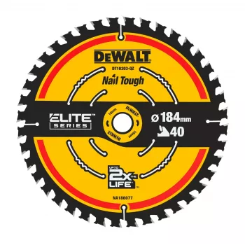 DEWALT Extreme rezilo krožne žage za ogrodje 184 x 16 mm, 40 zob