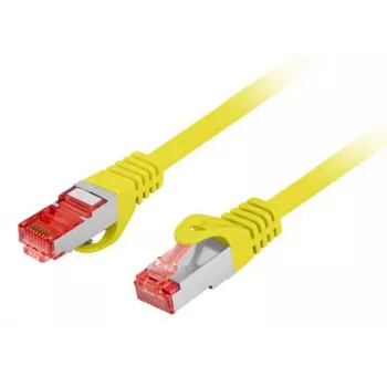LANBERG Cat.6 S/FTP LSZH CU patch kabel 3,0m rumen Fluke Certified (PCF6-10CU-0300-Y)