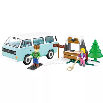 COBI Volkswagen T3 Winter Adventure sestavljanka