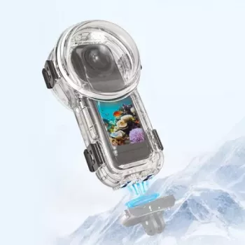 PULUZ podvodno ohišje, vodotesno do 60m, za Insta360 X5 / X5 / PU760T