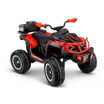 Lean Toys XW-08 4x4 45W akumulatorski quad za jahanje, rdeč