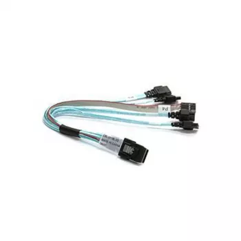 Supermicro CBL-0118L-02 kabel Mini-SAS na SATA Breakout, 4-Lane, 23 cm