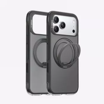 TORRAS O3 Air ovitek za iPhone 17 Pro z MagSafe (Obsidian Black)