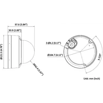 Hikvision DS-2CD1183G2-LIUF 2,8mm domska 8MP IP kamera