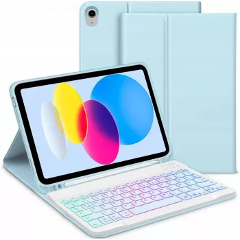 Inateck Keyboard Ace Touch iPad 11/10.9 QWERTZ RGB bel
