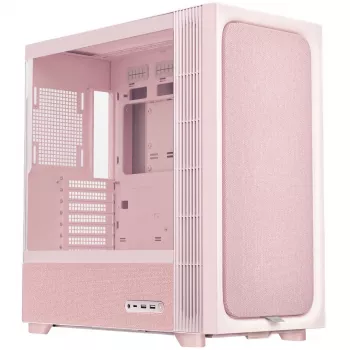 TRYX FLOVA F50 Midi-Tower, ATX, kaljeno steklo - roza