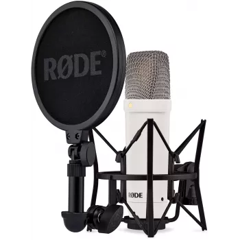 RODE NT1 Signature White - velikomembranski kondenzatorski mikrofon