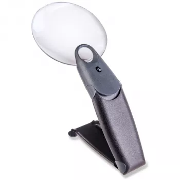 Carson FH-25 FreeHand 2,5x lupa z LED osvetlitvijo, črna