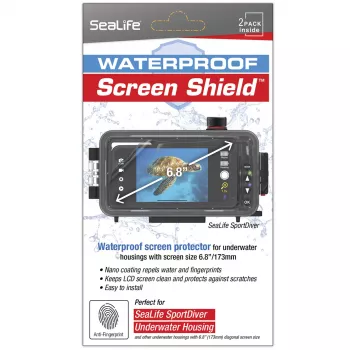 Sealife SportDiver zaščita zaslona (SL4005) – 2 kosa, prozorna, PET folija