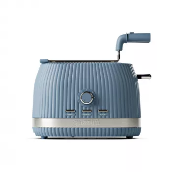 Guzzini Sous Chef toaster z zložljivimi kleščami za 2 rezini, mornarsko modra