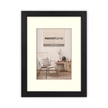 ZEP Malmo Black foto okvir 20x30/30x40 cm les s paspartujem V4534B