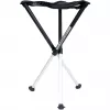 Walkstool Comfort 65 XXL zložljiva stolčka - črna - gumijaste noge - 850 g - 65 cm - 45 cm