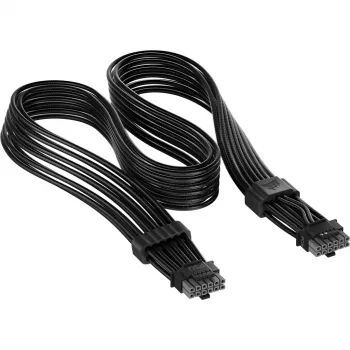 Corsair ThermalProtect univerzalni napajalni kabel PCIe 5.1 600W 12V – črn