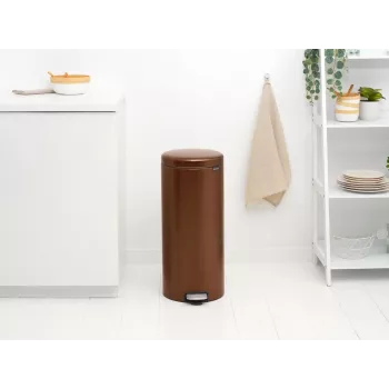 Brabantia Pedal Bin NewIcon 30 litrov Warm Bronze