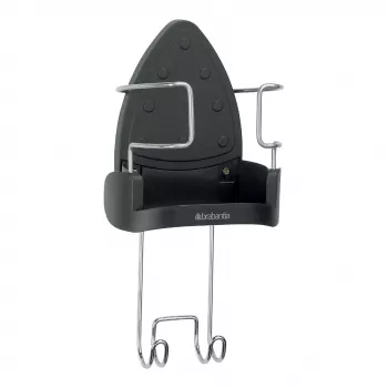 Brabantia 385742 stensko stojalo za likalnik, temno sivo
