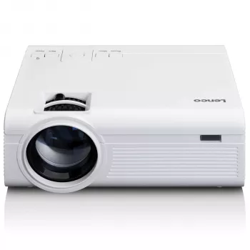 Lenco LPJ-280WH LCD projektor - HD Ready 1280x720, 280 ANSI lumnov, bel