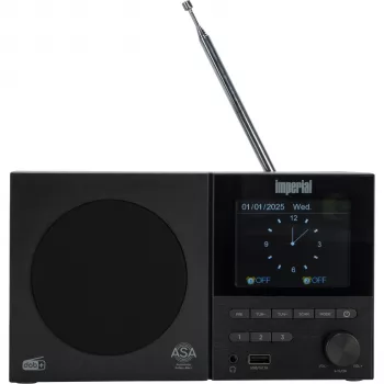 Imperial DABMAN 120 DAB+ FM Bluetooth radio črn