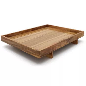 Bredemeijer servirni pladenj Wazuka akacija 400x300x62mm