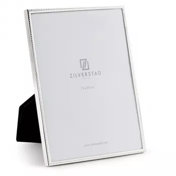 Zilverstad Sweet Memory 15x20 biserni rob kovinski sijoč okvir za fotografije srebrn 7154241