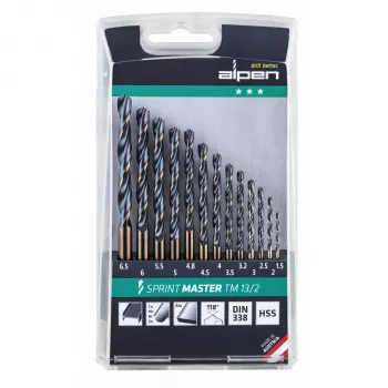ALPEN-MAYKESTAG Alpen Sprint Master TM 13/2 spiralni sveder 13 mm HSS-G DIN 338