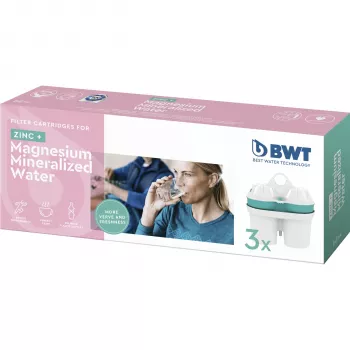 BWT 814453 3 vložne filtrirne kartuše za vodo z obogatitvijo z magnezijem